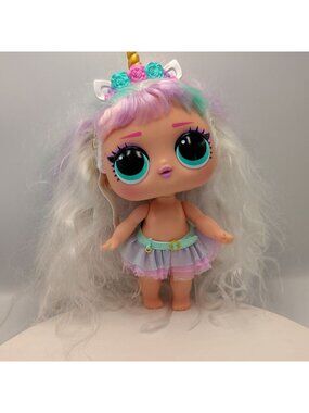 LOL Surprise Big Baby Hair Doll 28cm Unicorn Rare Skirt Toy